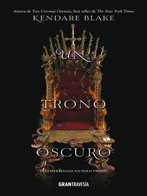 cover image of Un trono oscuro